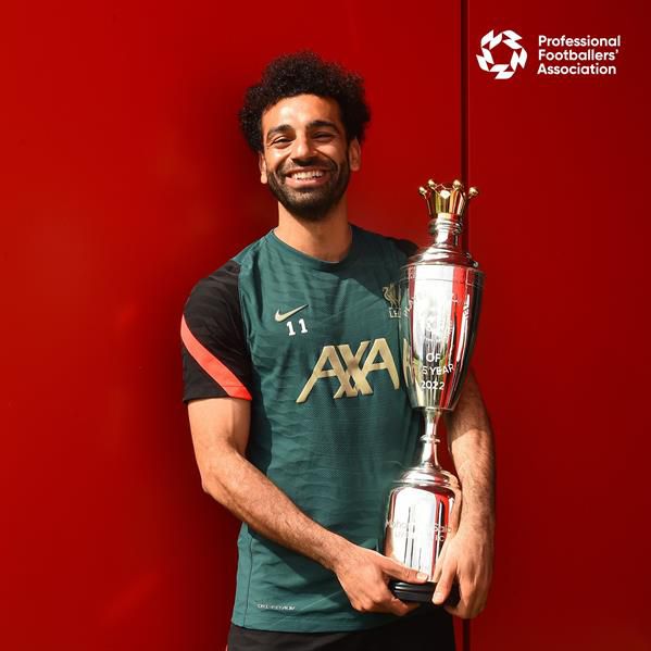 محمد صلاح يفوز بجائزة لاعب العالم في إنجلترا للمرة الثانية