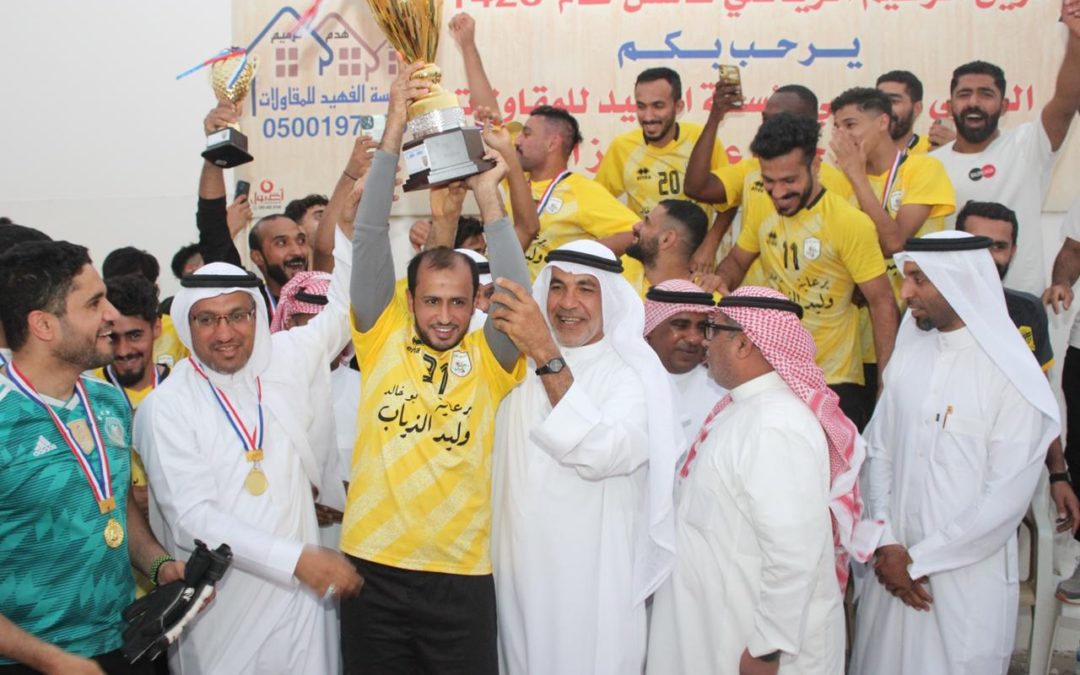 أنوار الفضول يحقق بطولة الزعيم و يحصد جميع جوائزها