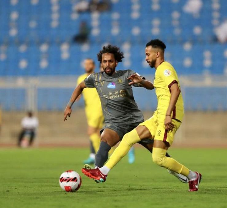 النصر يهزم الحزم برباعية في دوري المحترفين