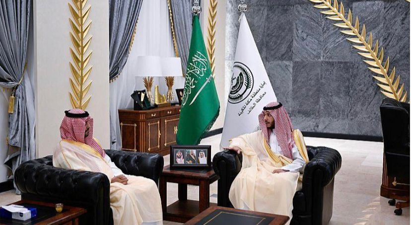 محافظ الطائف يناقش مع مدير فرع وزارة الرياضة بمنطقة مكة المكرمة سبل تطوير الرياضة