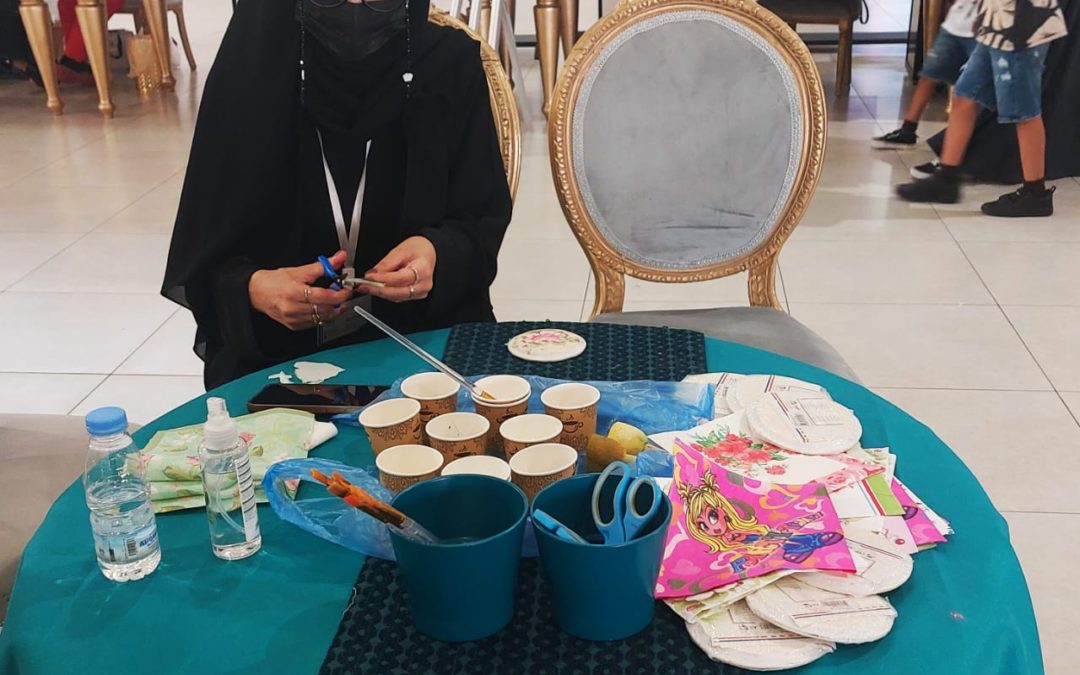 الاسر المنتجة في اليوم الختامي  لمبادرة انتاجي تتحدث ..  المعرض فرصة  لتسويق منتجاتنا ونتمنى اقامة المزيد