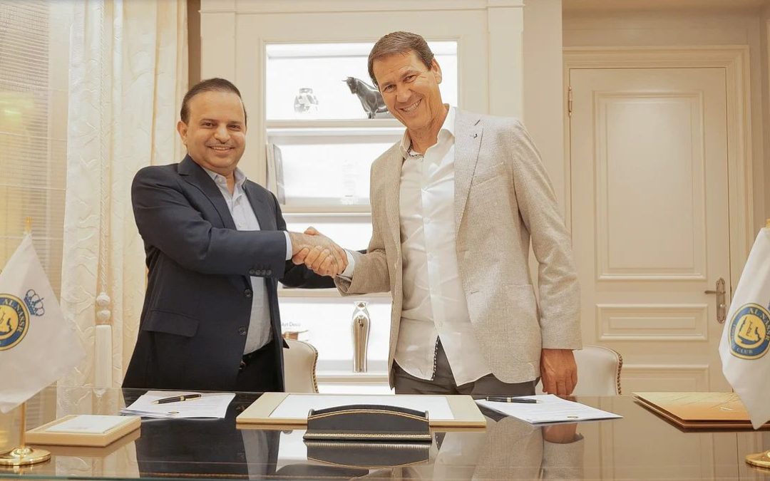 وصول مدرب النصر الفرنسي ” غارسي