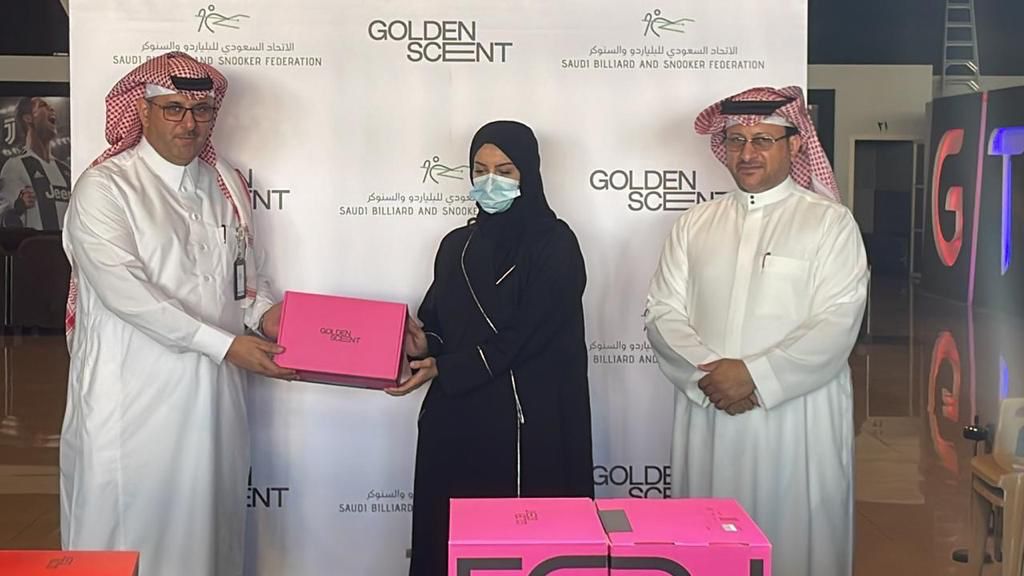 اختتام ملتقى حائل التعريفي برياضة البلياردو والسنوكر بالتعاون مع نادي قفار وبرعاية قولدن سنت