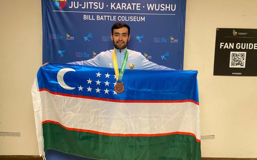 الزهراني يساهم في تحقيق اوزباكستان اول برونزية في دورة الالعاب العالمية بامريكا