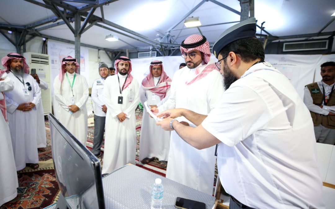 نائب وزير الرياضة يتفقد المركز الكشفي في مشعر منى