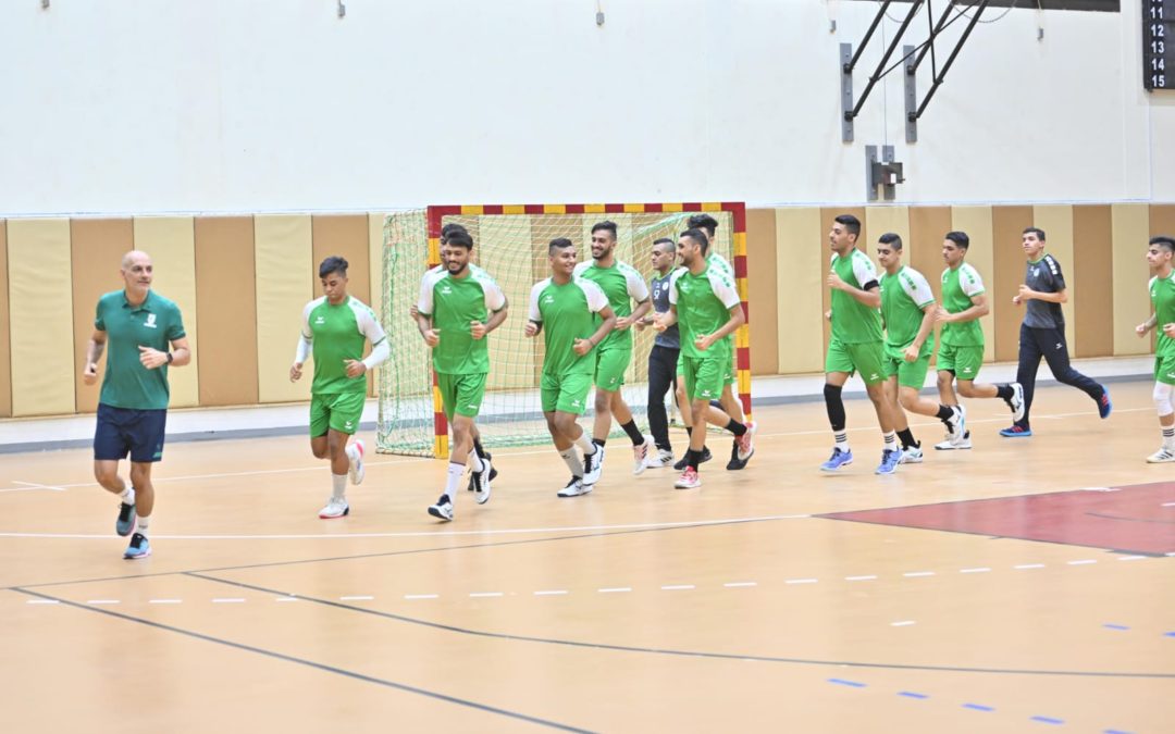 شباب أخضـــر اليد يبحثون عن البطـاقة العالمية في البحرين و يواجهون إيران بعد غداً السبـــت