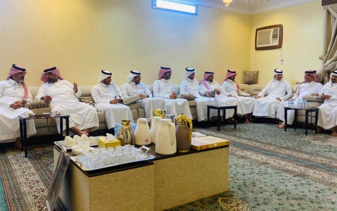 الشيخ محمد بن حسن الزهراني يحتفل بالدكتور عمران