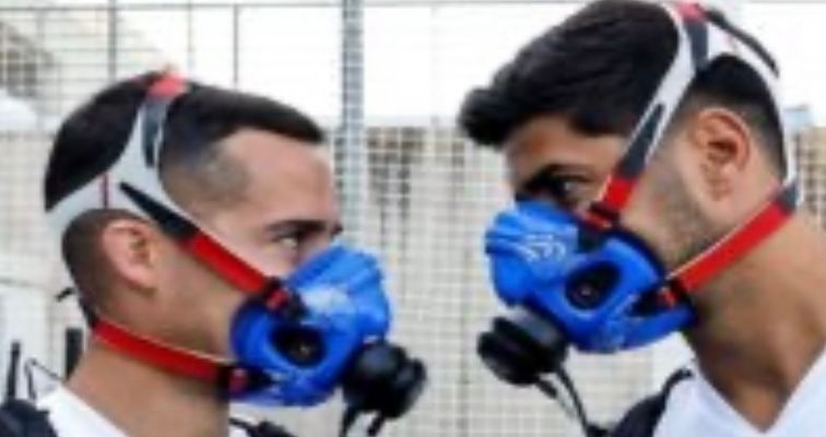 ما هو وظيفة قناع الاوكسجين الذي ارتداه لاعبوا ريال مدريد في التدريبات ؟
