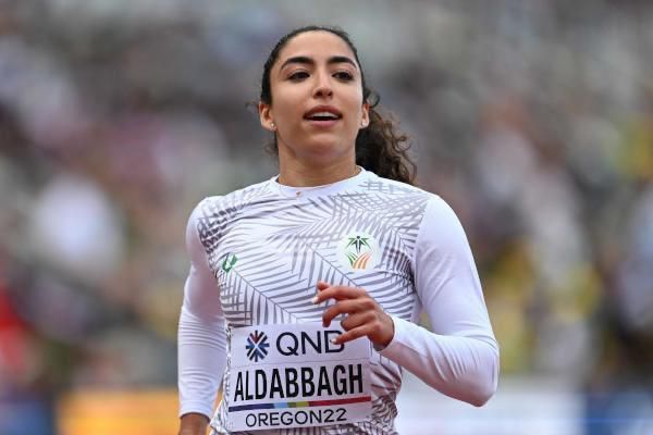 ياسمين الدباغ تحتل المركز السابع في بطولة العالم للألعاب القوى