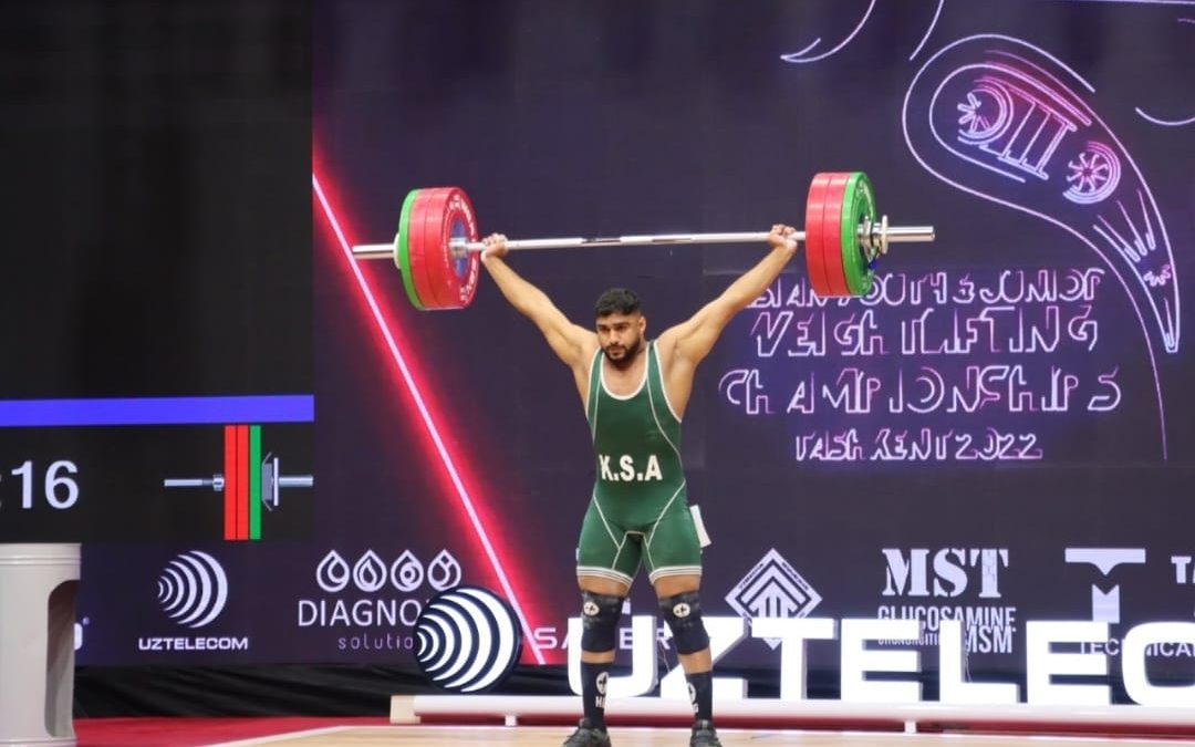 العثمان يخطف ذهبتي وفضية رفع الاثقال في بطولة اسيا بطشقند