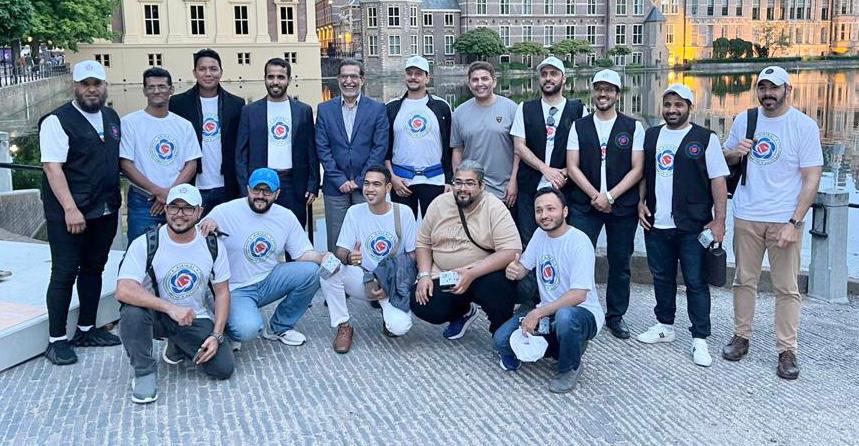 سفير خادم الحرمين في هولندا العطية يلتقي بعثة الايكيدو