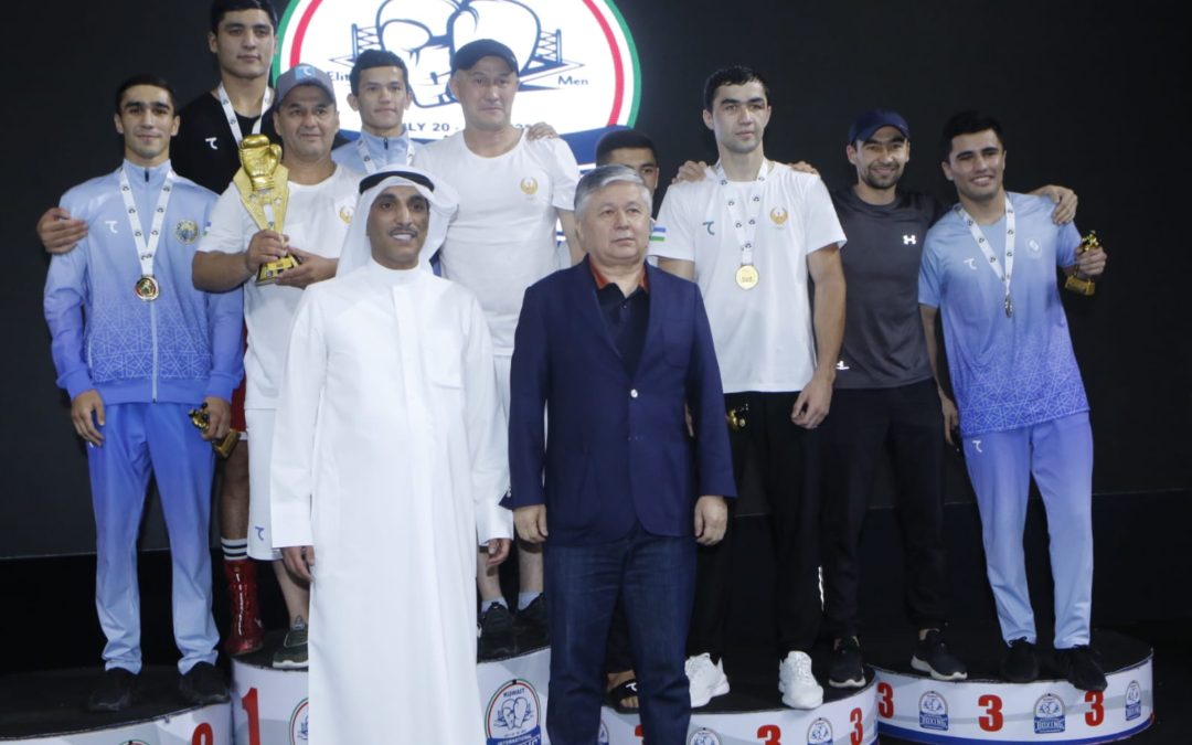بخمسة ميداليات ذهبية..  أوزبكستان تحقق بطولة الكويت الدولية الأولى للملاكمة للرجال