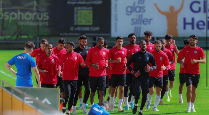 أبها يواصل تدريباته في معسكر النمسا على فترتين كما وقع عقداً مع حارس سويسري