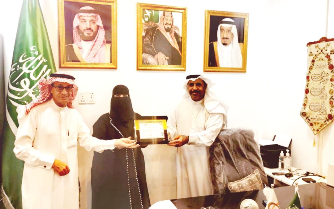 فرسان الرياضة تحتفي بالزميلة عائشةالعتيبي