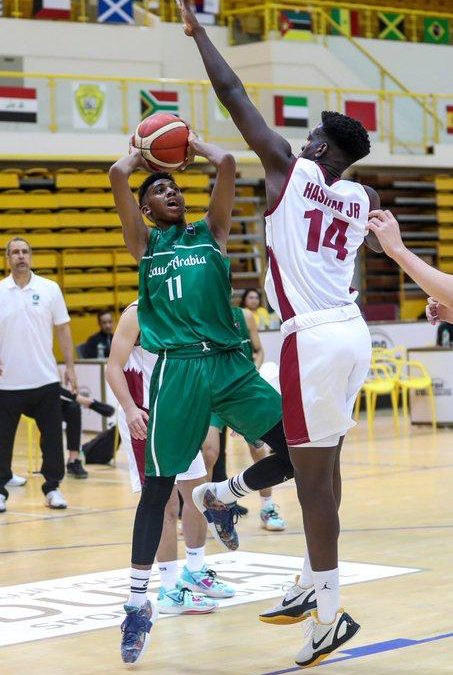 اخضر السلة للشباب يخسر امام قطر في البطولة الخليجية