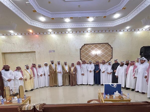 وفد من اهالي قبائل منطقة عسير في حضرة الأستاذ عبدالله بن عبدربه الزهراني