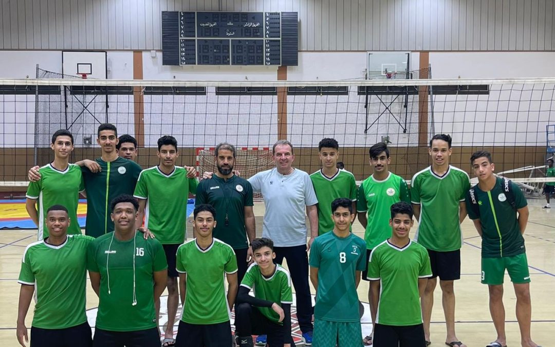 اختتام معسكر الطائرة للناشئين واختيار 14 لاعباً