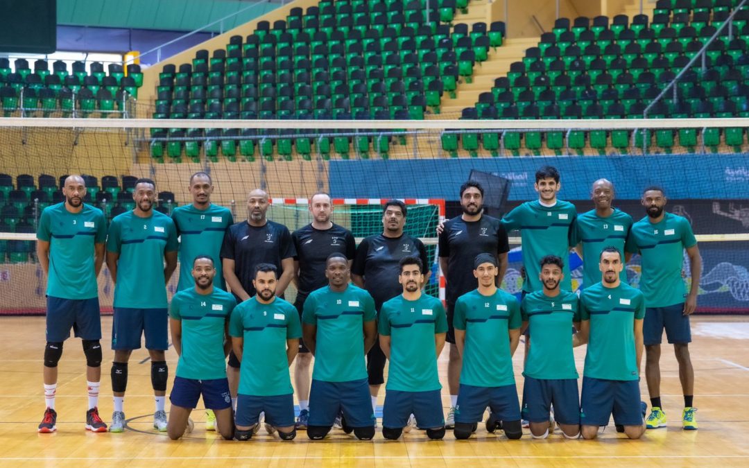 استعداداً لكاس التحدي الاسيوي أخضر الطائرة يشارك في بطولة العين الدولية