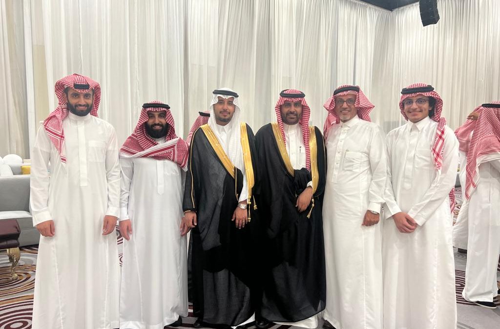 ابناء المرحوم سعيد بن عبدالله الزهراني يحتفلون بزواج شقيقهم المهندس إبراهيم