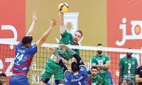 أخضر الطائرة يُشارك في بطولة العين الدولية للأندية