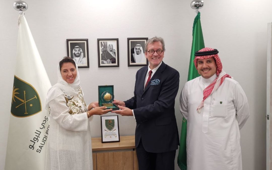 السفير البلجيكي يزور اتحاد البولو