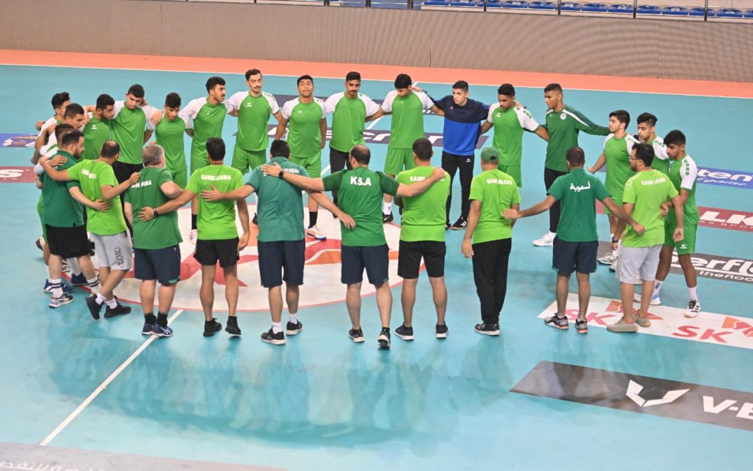 حصتان تدريبيتان اليوم ناشئو أخضر اليد يواجهون اليابان غدا بحثاً عن البرونزية الآسيوية