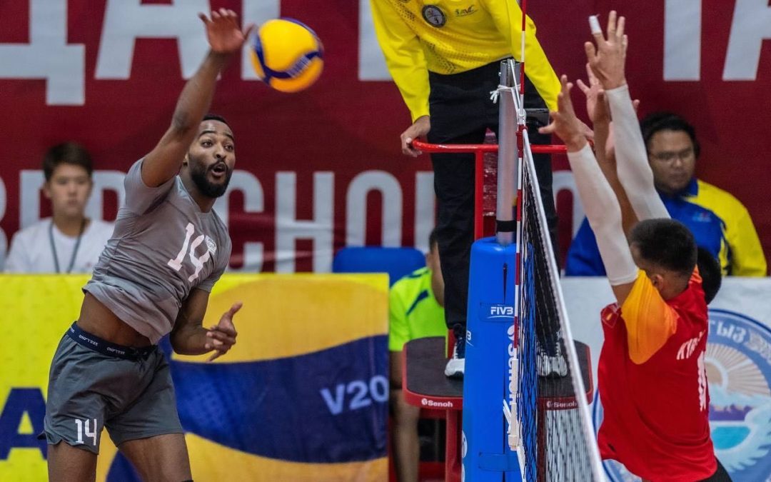 طائرة الاخضر تتغلب على قيرغيزستان وتتصدر الترتيب