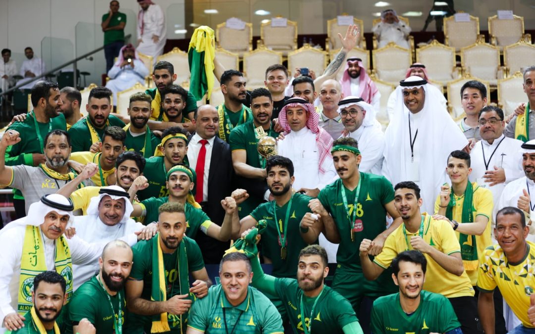 على صوت الهولو واليامال… الخليج يطرب جمهوره ويهزم مضر ويحقق إنجاز سوبر اليد