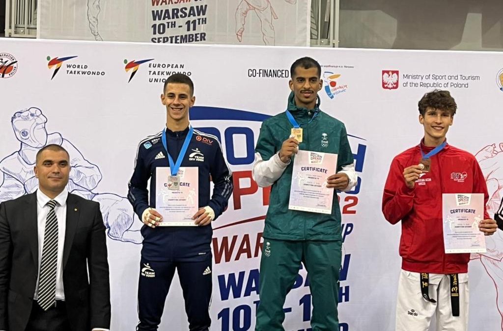 أخضر التايكوندو يحصد الذهب الدولي