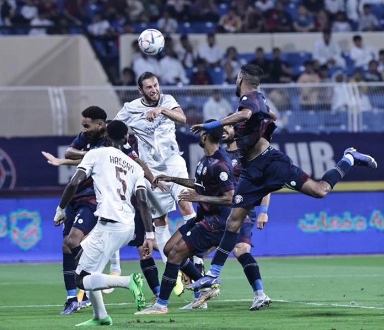 الشباب يتخطى العدالة بهدف كارلوس جونيور