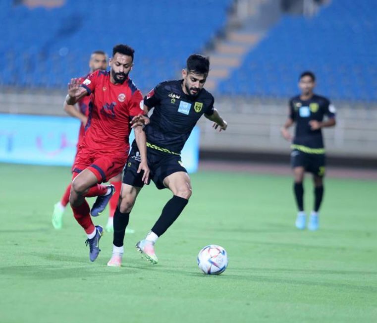 التعادل يحسم نتيجة مباراة “التعاون” و “ضمك