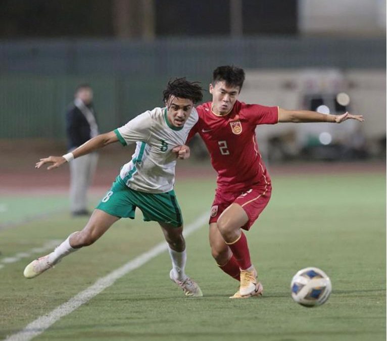 الأخضر يهزم الصين ويتأهل إلى كأس آسيا للشباب