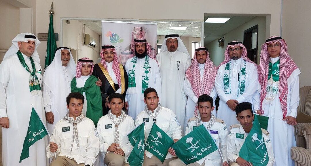 العتيبي رئيس مركز سيهات يستقبل وفد ثانوية الطفيل بن عمرو ومتوسطة سعد بن الحارث بسيهات