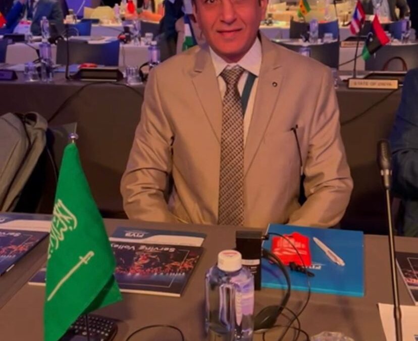 خلال مشاركة الدكتور خالد الزغيبي في المؤتمر العالمي للاتحاد الدولي للكرة الطائرة..  إشادات دولية بتطور ” الكرة الطائرة السعودية