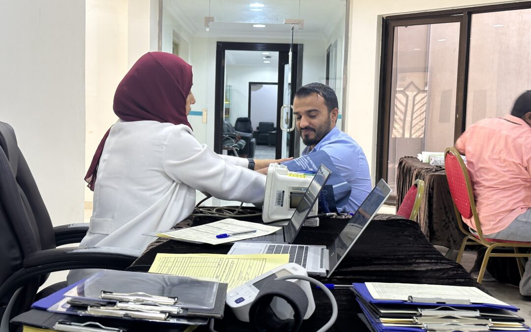 مبادرة انسانية .. تجمع بلدية  محافظة القطيف ومستشفى القطيف المركزي