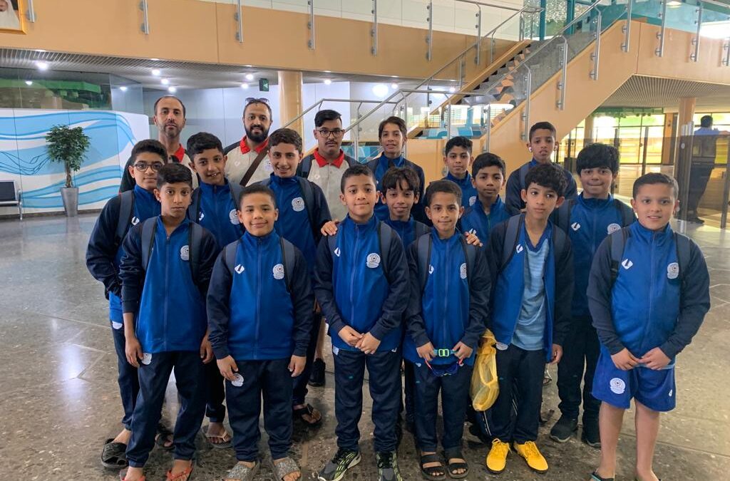 4 ميداليات ملونة لسباحين الخويلدية في أول مشاركة في تاريخ النادي