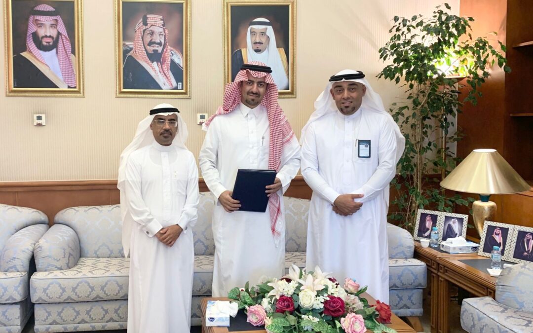 محافظ القطيف يستقبل مدير الضمان الاجتماعي بالقطيف بمناسبة تعيينه