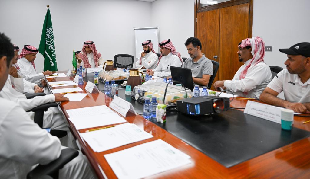الزغيبي يترأس الاجتماع التنسيقي بين لجنتي المنتخبات والفنية