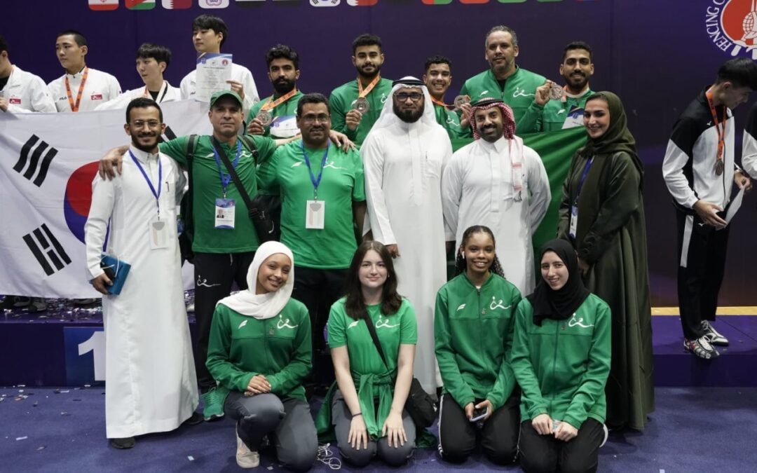 المنتخب السعودي للمبارزة يُحَقِّقُ برونزيةَ آسيا تحت 23 عاماً