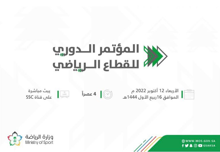 المؤتمر الدوري للرياضة يسلط الضوء على استراتيجية دعم الاتحادات