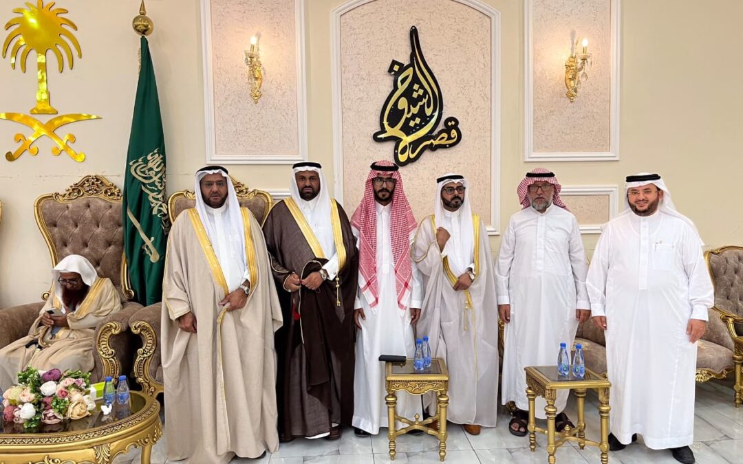 المحامي عبدالله الشهري يحتفل بعقد قران المهندس مالك