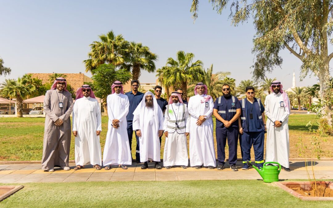 الجامعة الإسلامية تشارك في حملة لنجعلها خضراء