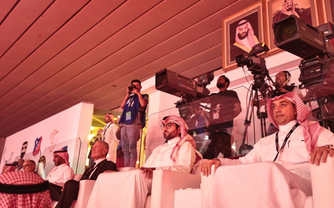 نيابة عن سمو وزير الرياضة معالي نائب وزير الرياضة يفتتح بطولة “سوبر جلوب 2022”