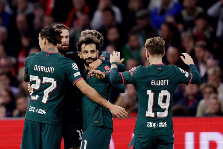 ليفربول يتأهل لدور الـ 16 بدوري أبطال أوروبا بثلاثية أمام أياكس