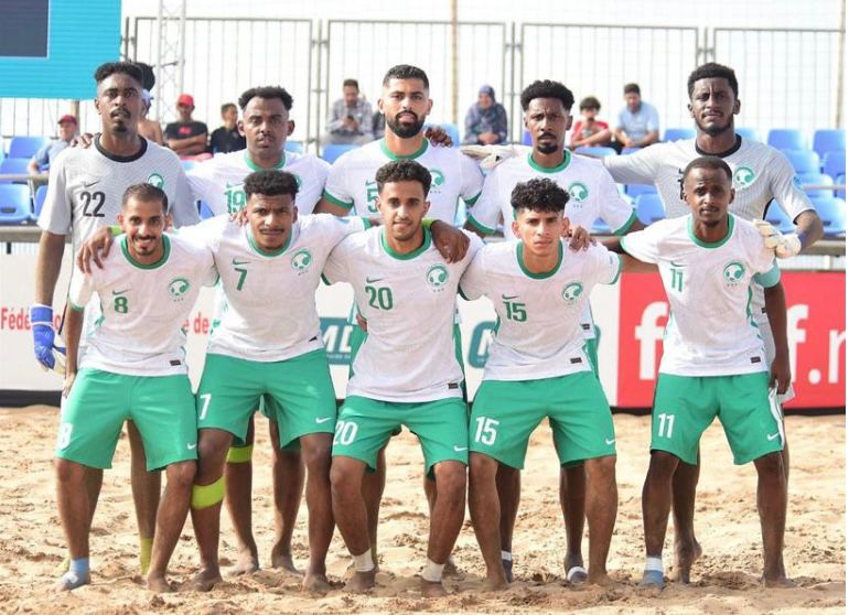 أخضر الشاطئية بجانب البارجواي والإمارات وإنجلترا في بطولة نيوم