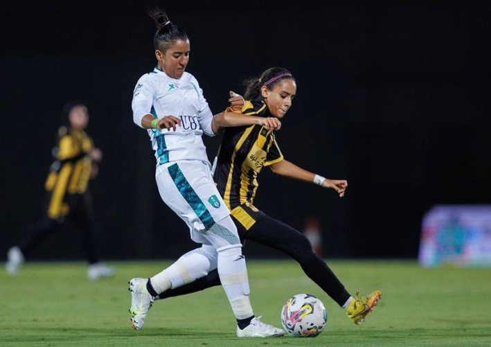 الاتحاد يحسم ديربي جدة أمام الأهلي بثلاثية في الدوري الممتاز للسيدات