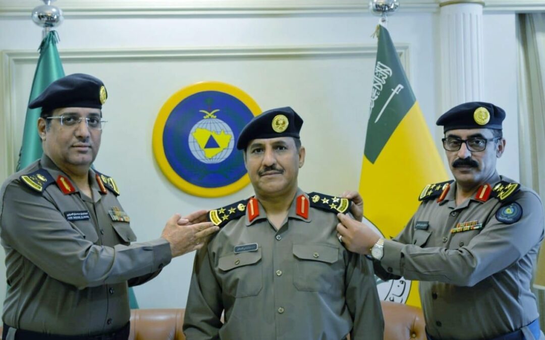 ترقية مدير الدفاع المدني بـ” النعيرية” لرتبة عميد