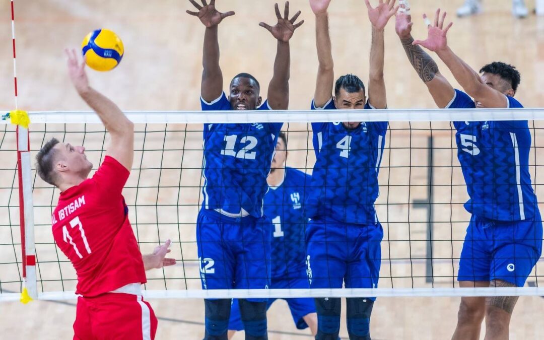 قمة الاثارة تجمع الهلال والاتحاد في أقوى مواجهات الجولة الرابعة في دوري ممتاز الطائرة .. ولقاء سهل للمتصدر الأهلي أمام الخليج