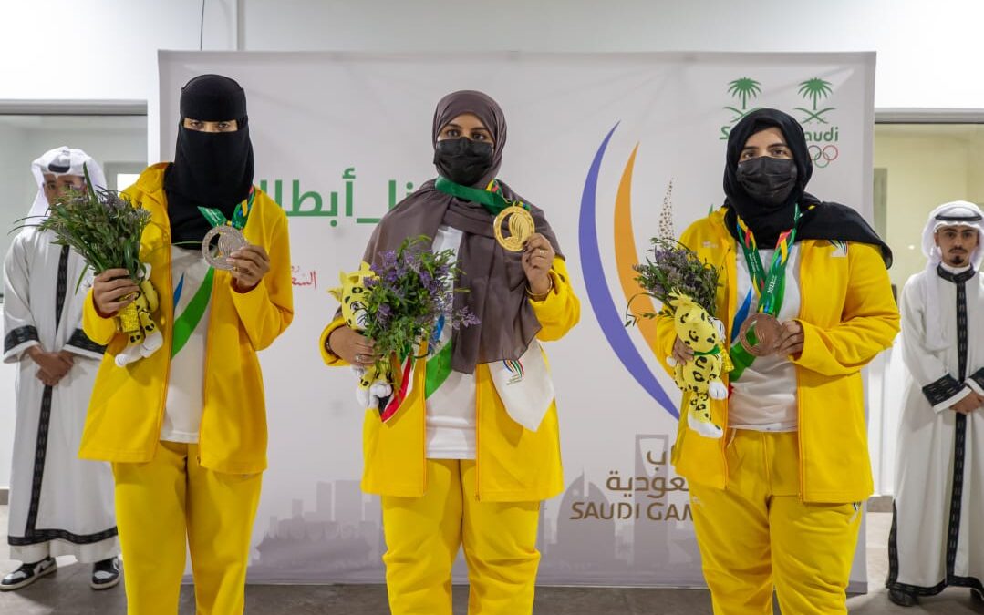 ختام منافسات الرماية والشطرنج للسيدات ضمن الألعاب السعودية 2022