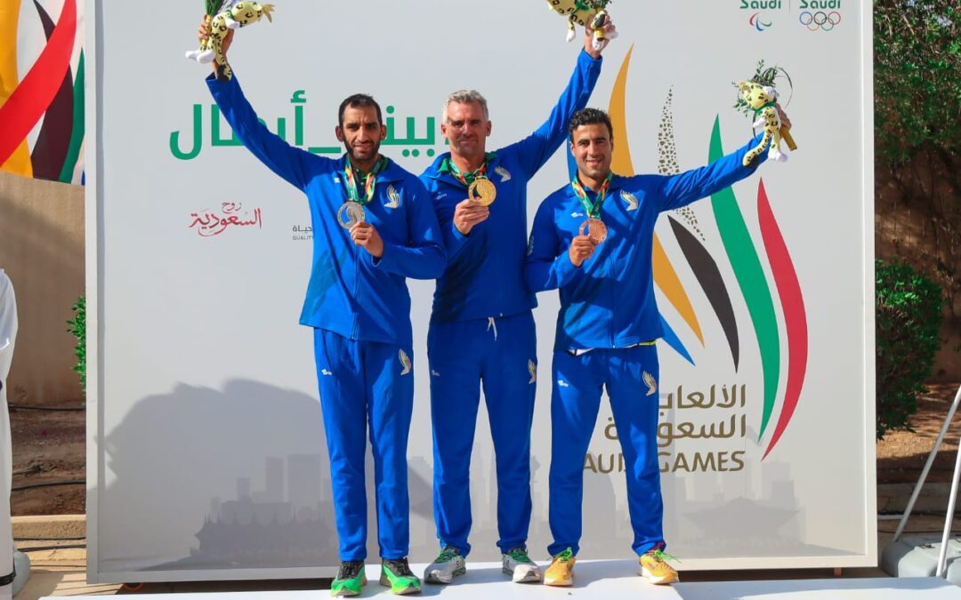 الأمير فهد بن جلوي يتوج الفائزين بمنافسات السباق الثلاث ضمن الألعاب السعودية 2022